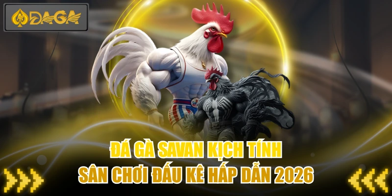Đá Gà Savan Kịch Tính - Sân Chơi Đấu Kê Hấp Dẫn 2026