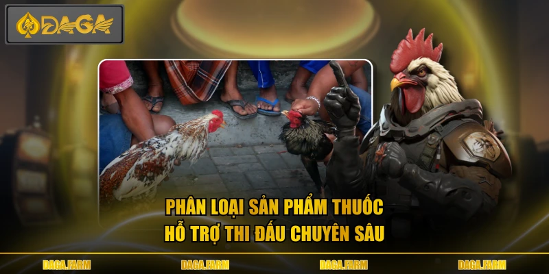 Phân loại sản phẩm thuốc hỗ trợ thi đấu chuyên sâu