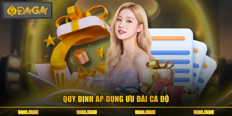 Quy định áp dụng ưu đãi cá độ
