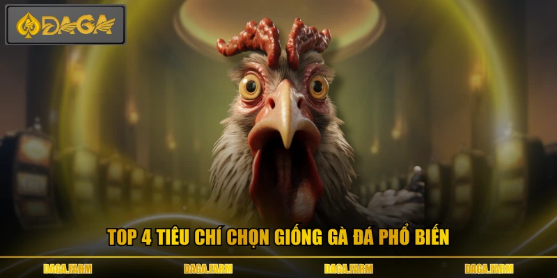 Top 4 tiêu chí chọn giống gà đá phổ biến